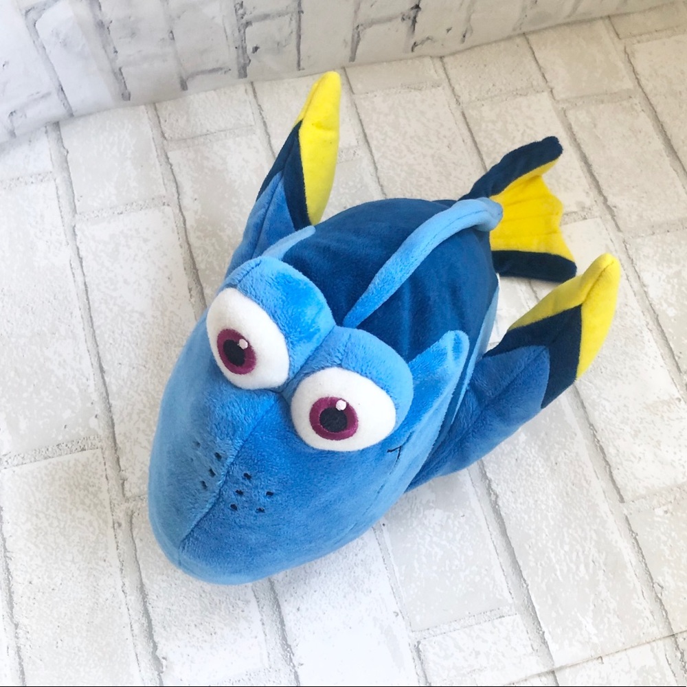 Disney Pixar Finding Nemo Dory Plush Stuffed Animal Toy Kohls Cares Blue 13" - Picture 2 of 7